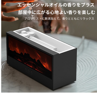 🥇ZenFire™ アロマ加湿器