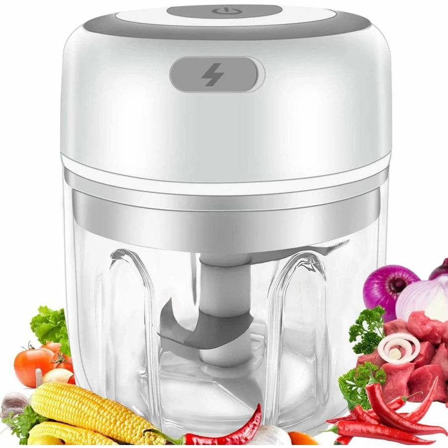 「本日終了」【【売上No.1獲得商品】ChopBox™電動フードプロセッサー – 簡単＆スピーディーにカット